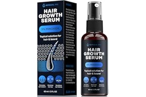 REMEDIAL PAX Hair Growth Serum, 5% Minoxidil and Biotin for Men and Women, Stop Hair Loss and Thinning, Natural Organic Growing Spray for Hair Regrowth, All Hair Types, 2 Fl Oz Cream Spray