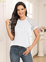 AUTOMET Womens Summer Tops Spring Shirts Trendy