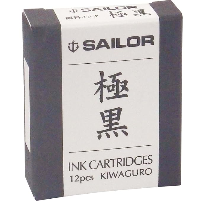 Sailor Pen fountain pen pigment cartridge ink 130602120 Gokukuro Amazon.co.uk Office Products