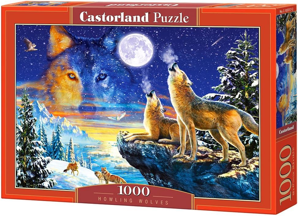 Castorland C1033172 Puzzle Hurlement des Loups 1000 Pièces