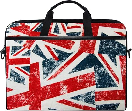 union jack luggage strap