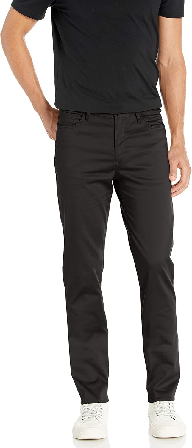 Calvin Klein Men's Stretch Sateen Casual Pants at Amazon Men’s Clothing