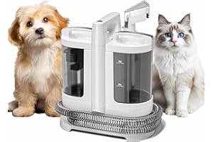 ENCHE Carpet Cleaner Machine,18Kpa Upgraded Portable Carpet Upholstery Cleaner Machine,500W Powerful Suction Deep Spot Cleaning Machines for Couch,Car Seats,Upholstery&Furniture