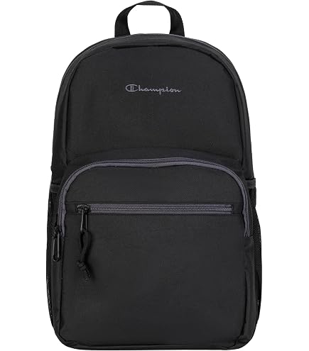 Champion Unisex Adult Ascend Backpacks, Black Heather: Clothing, Shoes & Jewelry