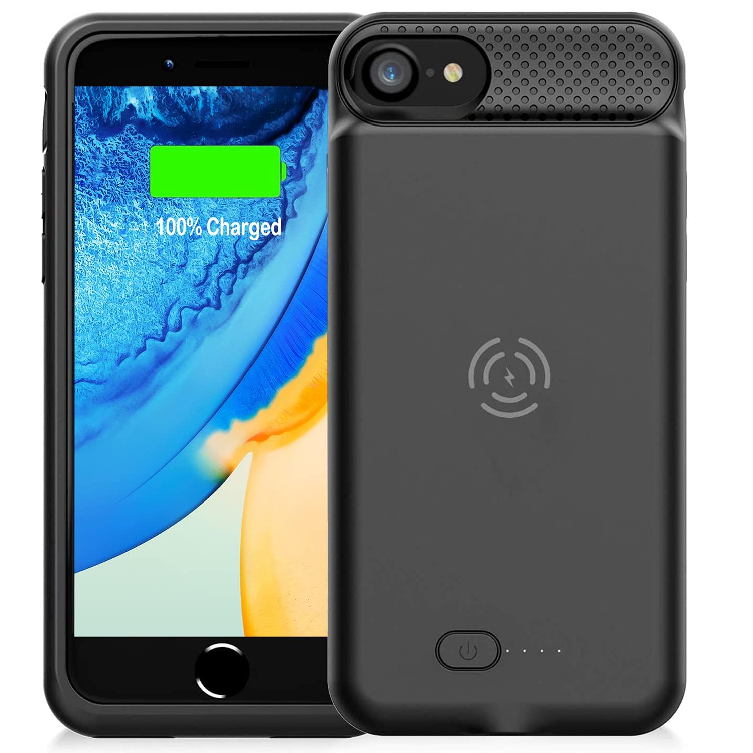 Wireless Charging Case Iphone Plus Smart Battery Case Upgraded