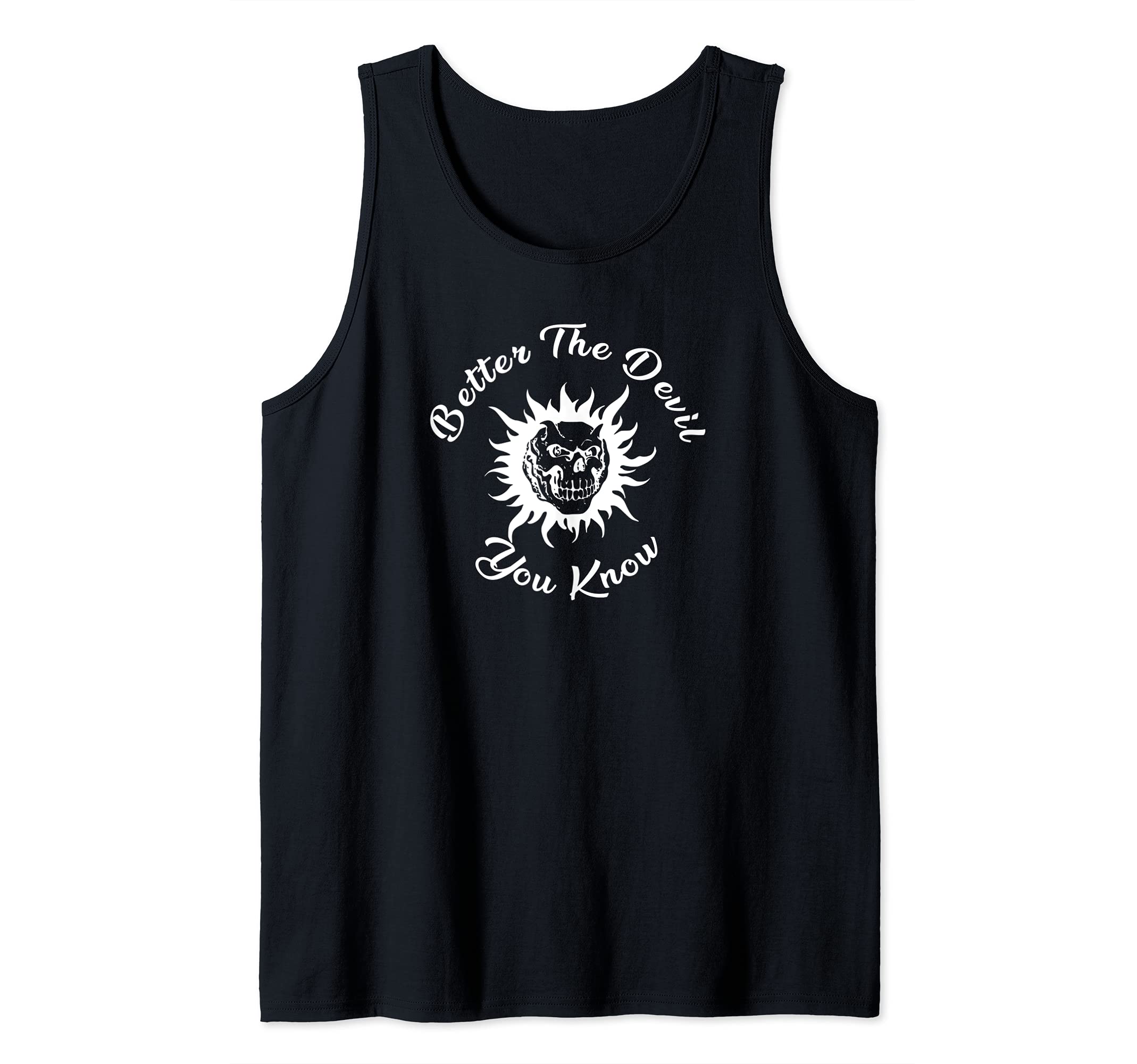Better The devil You Know Tattoo Tank Top