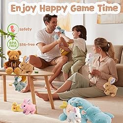 noxozoqm Bunby - My Realistic Bunny Toy,Bundy