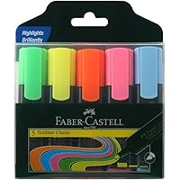 Faber-Castell Textliner - Pack of 5 (Assorted)