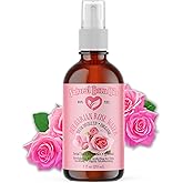 Natural Born Oils 4oz Rose Water Hydrosol, 100% Pure and Natural, Organic, Steam-distilled, Facial Toner Cleanser, with Sprayer