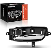 A-Premium Interior Door Handle Front or Rear Left Driver Side | Compatible with Nissan Altima 2013-2018, Pathfinder, Armada, Maxima, Murano, Titan - Textured Black - Replace 80671-3TA0D