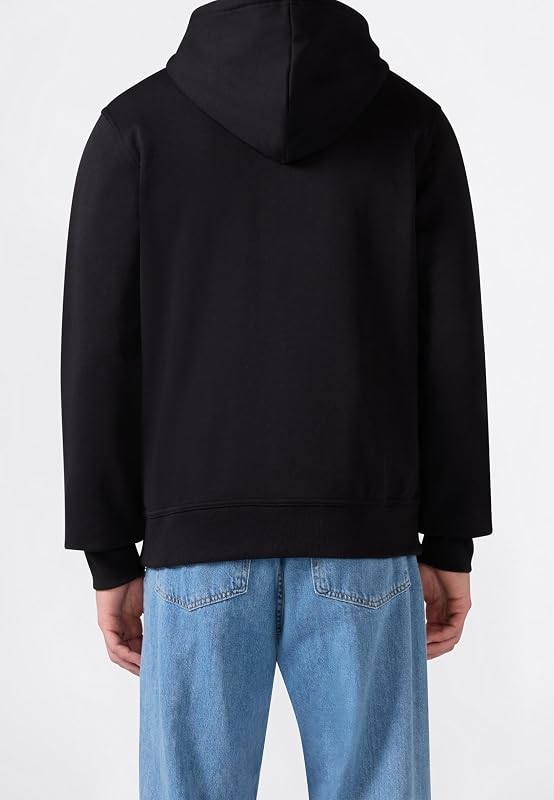 Graphic Shop - Hoodie com fecho completo para homens, azul-marinho