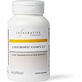 Integrative Therapeutics Lipotropic Complex - Liver Support Supplement for Adults* - Includes Milk Thistle & Vitamin B6 and B12 - Gluten-Free & Dairy-Free - 90 Count (45 Servings)
