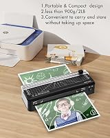 BAYGE A4 Laminator Machine 70s Fast Warm-up Built-in Cutter 360mm/min view 5