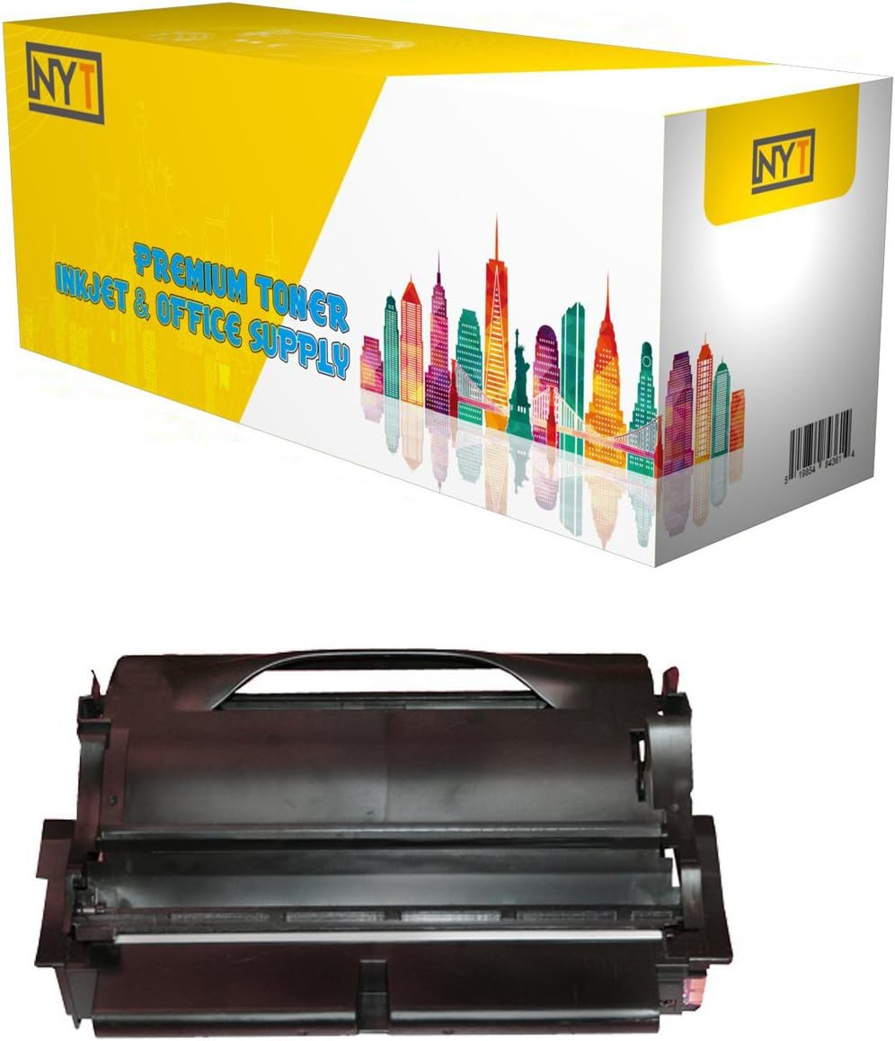 NYT Remanufactured 1 Pack 12A8325 T430 Toner for Lexmark T430d T430dn Made in USA - Black