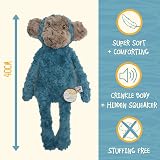 Rosewood My Dog Luxury Plush Monkey Toy Squeaker 40cm Stuff-Free view 4