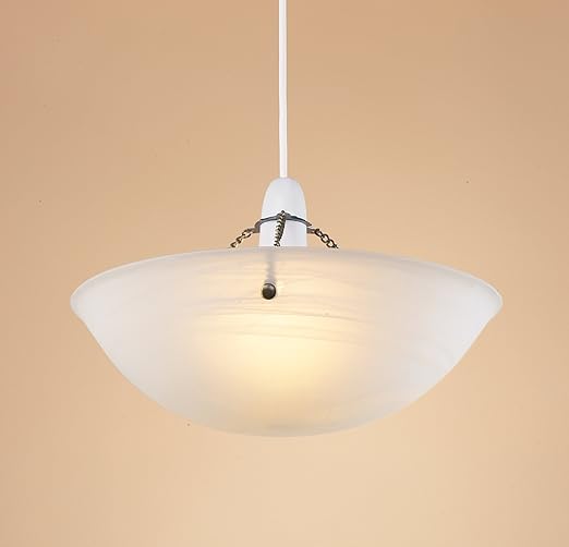 white uplighter shade