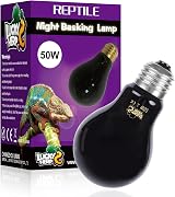 LUCKY HERP Reptile Night Heat Bulb 50W UVA Heat Lamp Moonlight Basking view 1