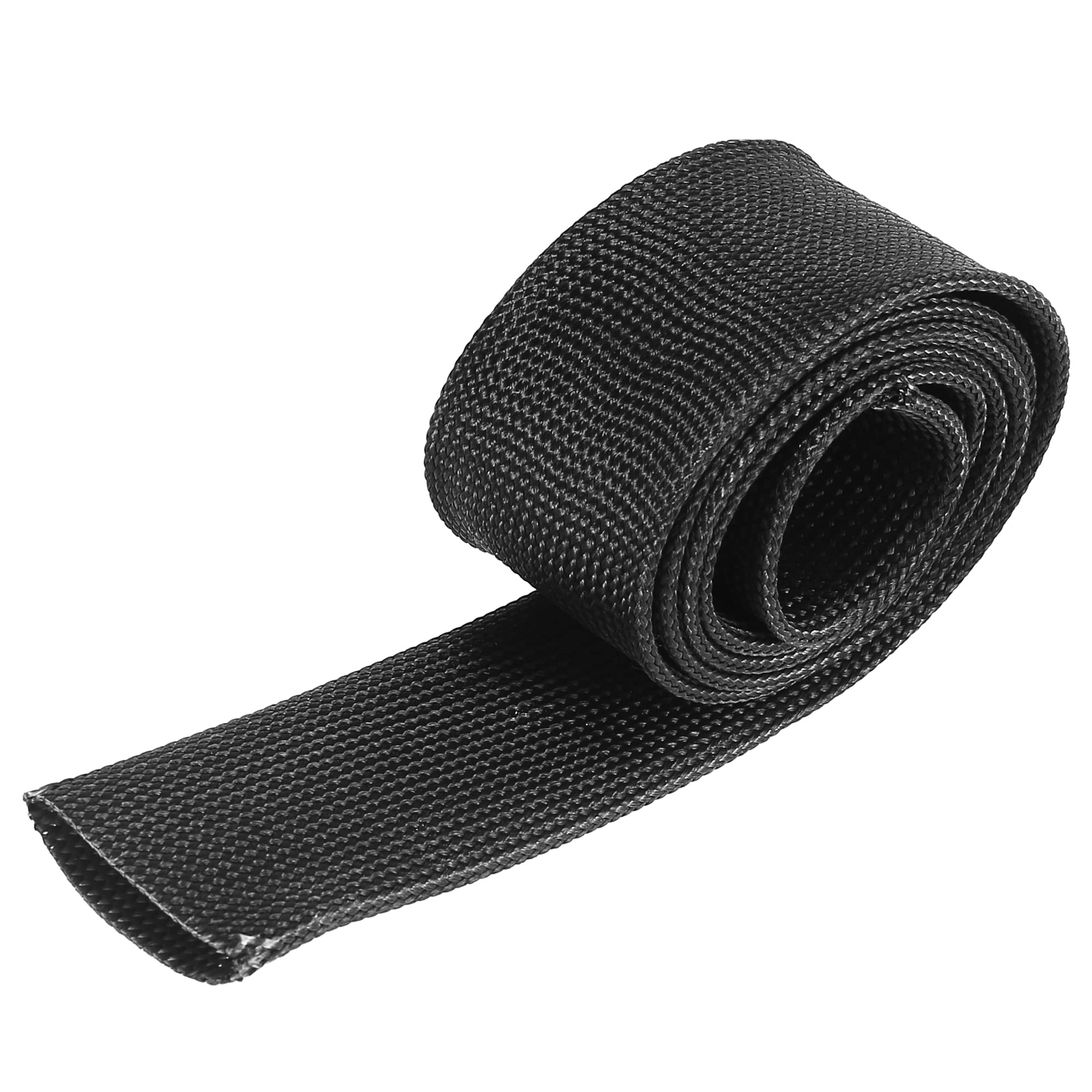 X AUTOHAUX Car Heat Wire Shield Sleeve Heat High Temp Shield 3.2ft 25mm 1"