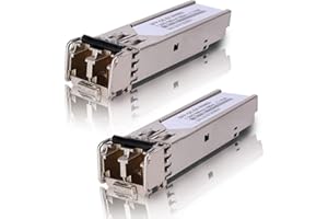 GESD 2 Pack 1.25G 850nm Multimode SFP LC Transceiver Fiber Module 550 Meters 1000Base-SX LC MMF for Cisco GLC-SX-MMD/SX-MM/SFP-GE-S,Fortinet,Ubiquiti UniFi UF-MM-1G,Mikrotik S-85DLC05D Meraki MA-SFP-1GB-SX