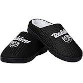 foco Women's NFL Sherpa Lined Memory Foam Slippers