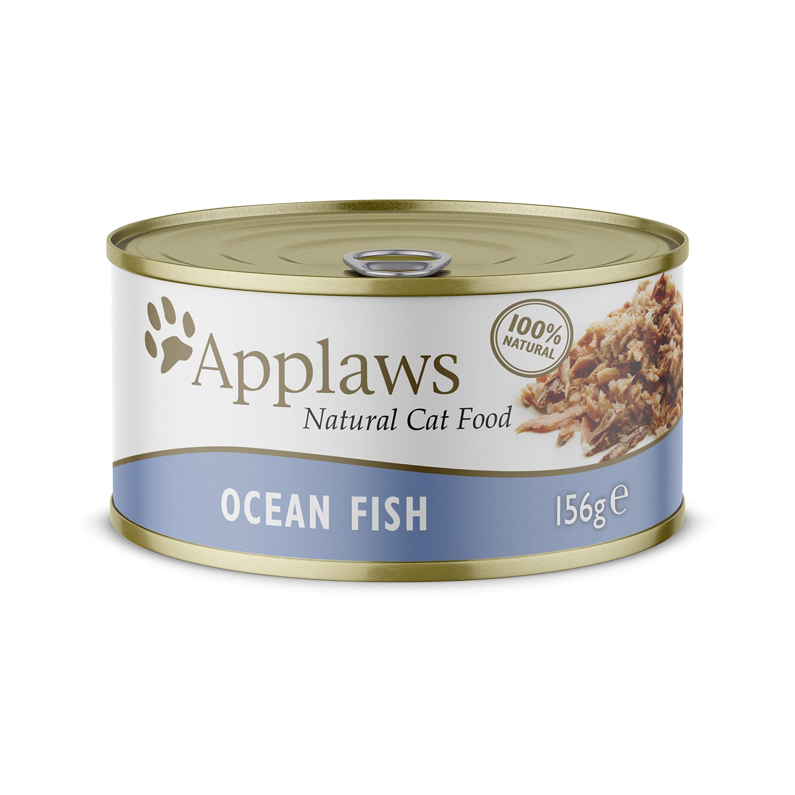 Applaws Cat Can Ocean Fish, Chicken, 3.74 kg, Transparent