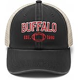 City Football Sports Embroidery Hat Woman Men Adjustable Baseball Cap Hat Trucker Cap Golf Hats for Football Fans Gifts