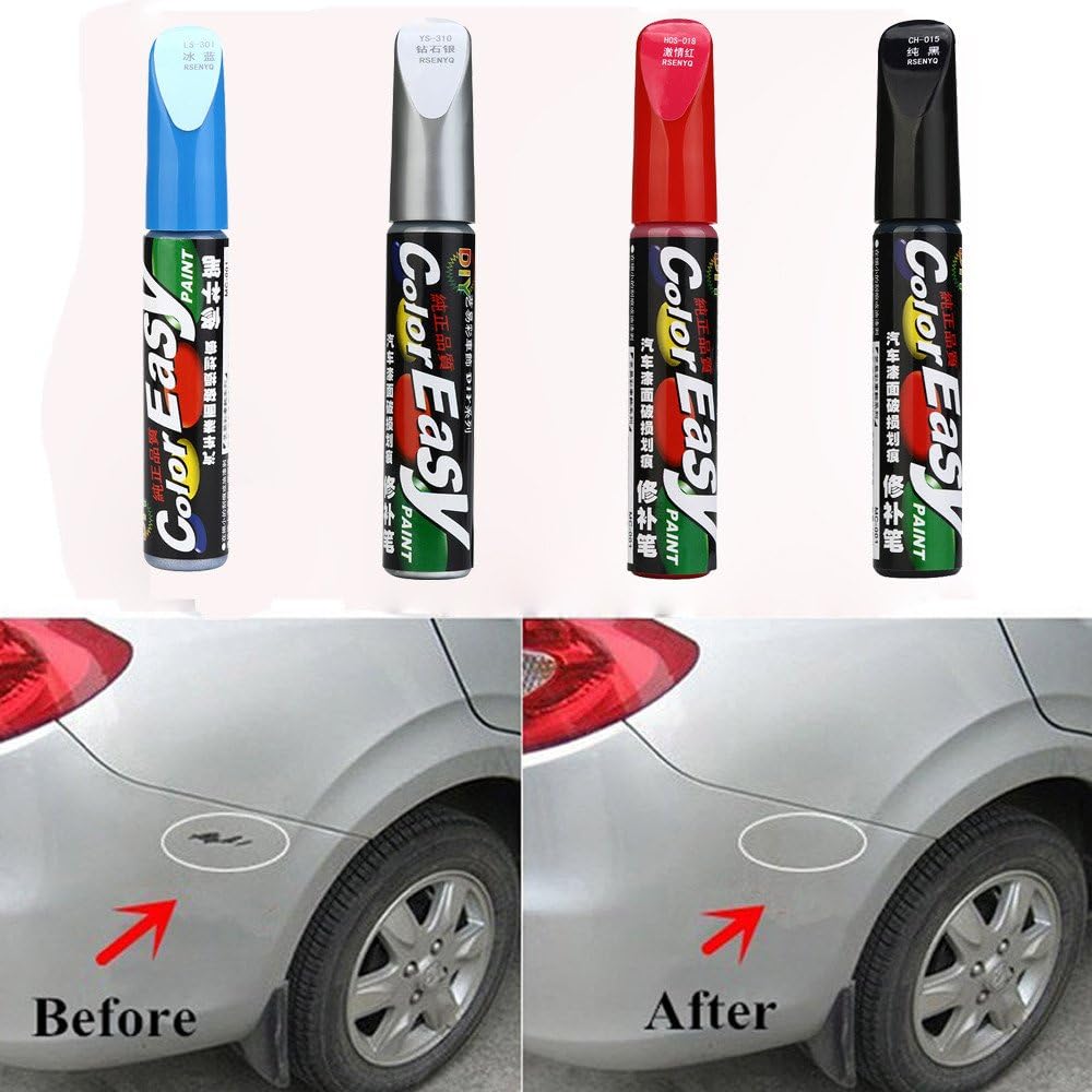 Celtd Uk Diy Car Clear Scratch Remover Touch Up Pens Auto Paint Repair Pen Brush Black