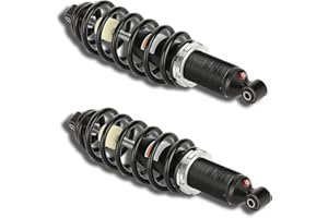 Caiman Rugged Terrain Shock Absorber Rear Left Right Shock Absorber Replacement for 2005-2014 Polaris Sportsman 700 800 400 HO 450 HO 450 500 HO 570 X2 570 Rear Shock 2pcs