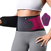Fitomo 0.5mm Ultra Thin Back Brace for Women Men, Seamless Yoga Fabric for All Day Comfort, Wear under Clothes, Enhanced Lumbar Pad for Lower Back Pain Relief, Sciatica, Posture, Lifting, Rose, Size L