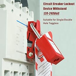 Circuit Breaker Lockout Device for 110-240V
