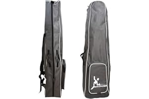 LEONARK Fencing Draw-bar Wheel Bag for Epee Saber and Foil - Hema Sword Bag Trolley Case for Fencing Suit and Mask