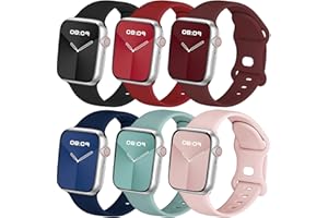 NODCIKX Sport Band Compatible with for Apple Watch Band 40mm 38mm 41mm 42mm 44mm 45mm Women and Men Soft Silicone Replacement