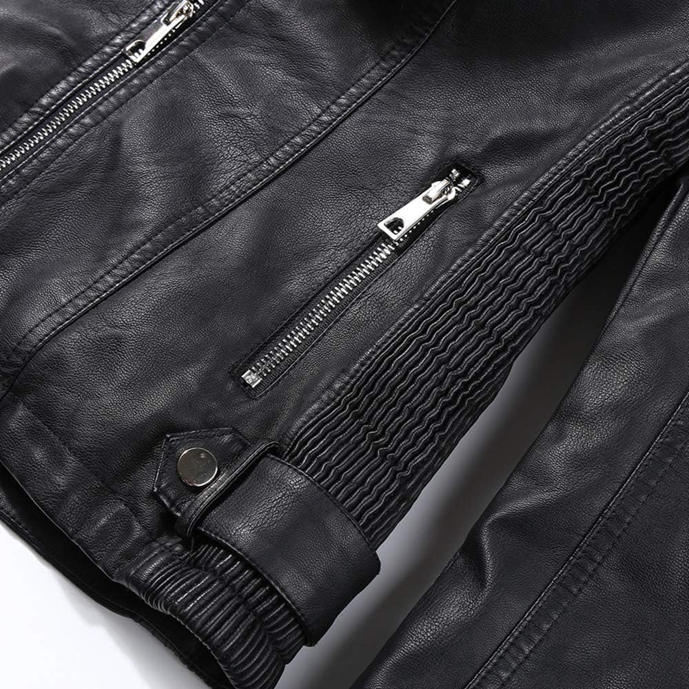 bellivera women's faux leather short jacket