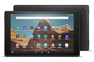 Fire HD 10 Tablet (10.1" 1080p full HD display, 32 GB) – Black (2019 Release)
