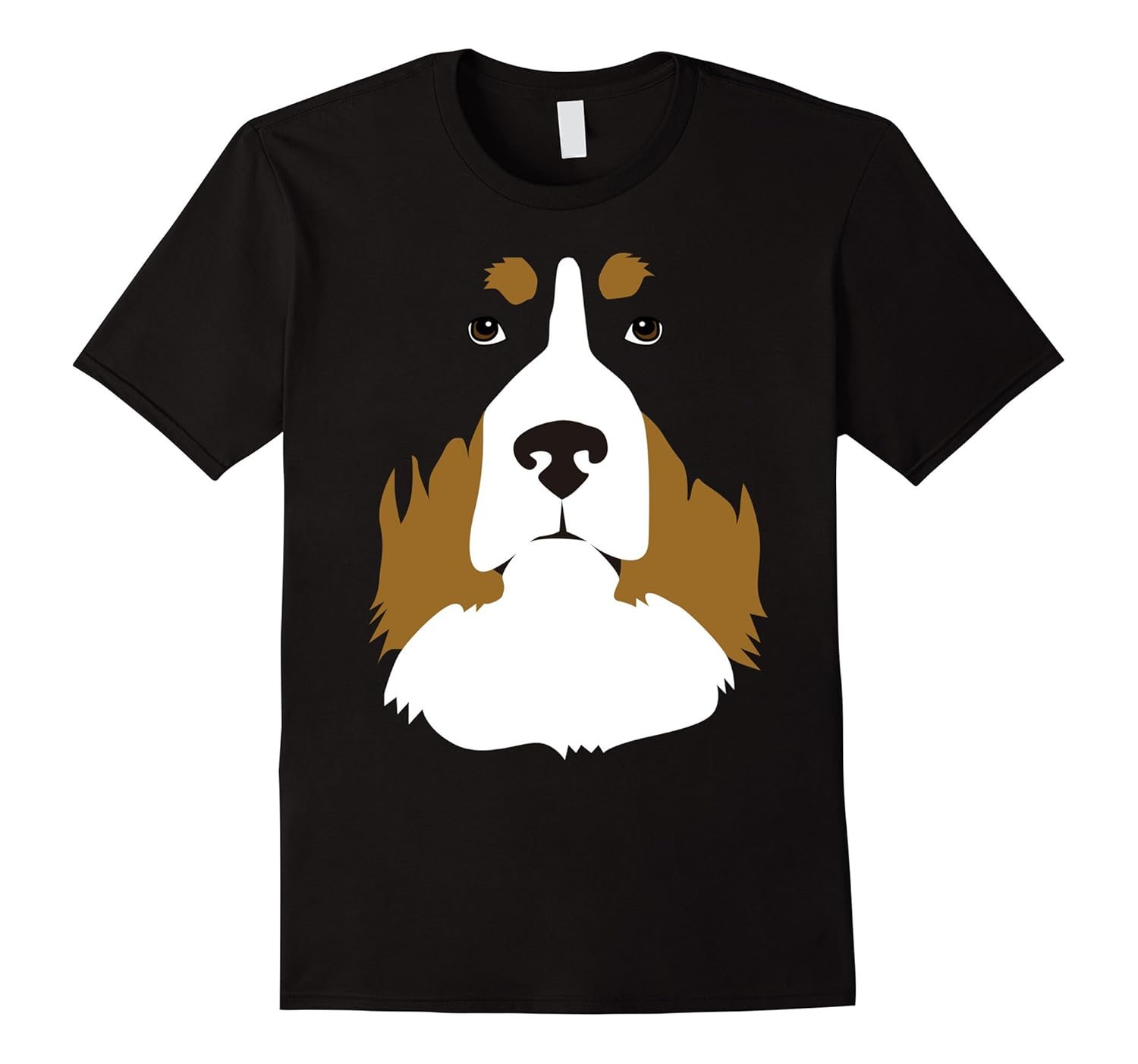 Mountain Dog Face Shirt, Funny Cute Halloween Costume-ANZ