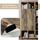 Abyssaly Wood Effect Vinyl Wrap 60x500cm Self Adhesive Brown Oak Wallpaper view 4