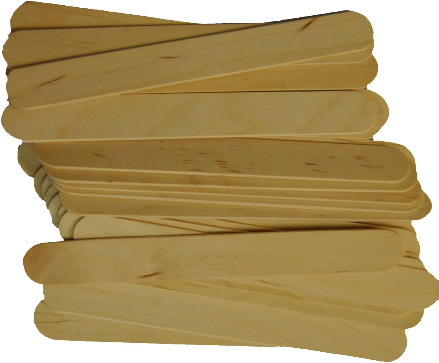 Eco Craft Stix STD114-CRAFT-A-500 Medium Wooden Craft Sticks, 0.1" Height, 0.6" Width, 4.5" Length (Pack of 500)