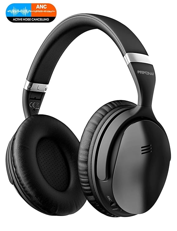 Bluetooth Kopfhörer, Mpow H5 Noise Cancelling Kopfhörer Over Ear mit 30 Std Spielzeit, Wireless Kopfhörer mit HiFi Stereo, ei