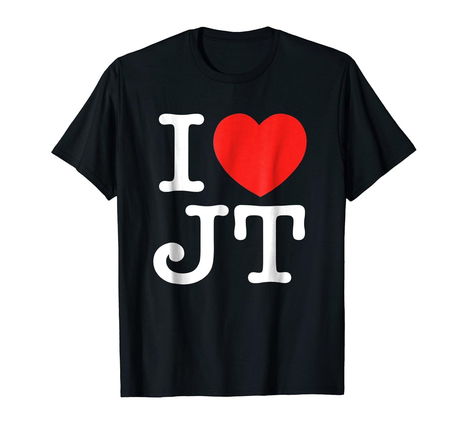 JT JT Gift Love I gift T-Shirt-alottee Heart Funny