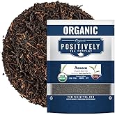 Organic Positively Tea Company, Assam TGFOP Black Tea, Loose Leaf, 16 Ounce