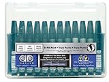 The Original Chartpak AD Markers, Tri-Nib, 12