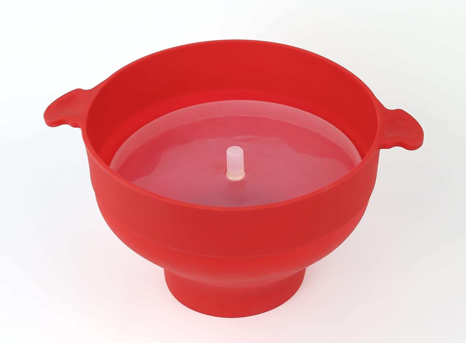 aruuba silicona Popcorn Popper Rojo Microondas Maker Cuenco con ...