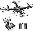 Holy Stone HS110D FPV RC Drone with 1080P HD Camera Live Video 120°Wide-Angle WiFi Quadcopter with Gravity Sensor, Voice Cont