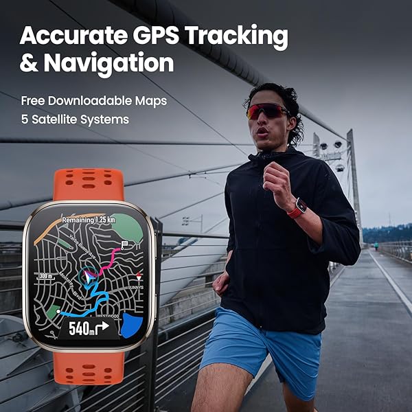 AMAZFIT BIP 6 SMART WATCH 46MM, 14 DAY BATTERY, 1.97″ AMOLED DISPLAY, GPS & FREE MAPS, AI, BLUETOOTH CALL & TEXT, HEALTH, FITNESS & SLEEP TRACKER, 140+ WORKOUT MODES, 5 ATM WATER-RESISTANCE, BLUSH