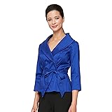 Alex Evenings womens Stretch Taffeta Blouse Dress