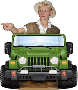 Beistle 57973 Jungle Safari Photo Prop, 37" x 25"