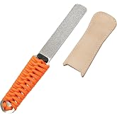 SHARPAL 181N Dual-Grit Diamond Sharpening Stone File | Garden Tool Knife Sharpener Coarse 325 / Extra Fine 1200 Grit, For Lawn Mower Blade, Axe, Hatchet, Hedge Shears