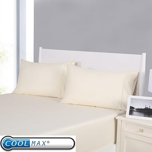 Amazon Com Coolmax Cotton Cooling Pillow Case Breathable Stay