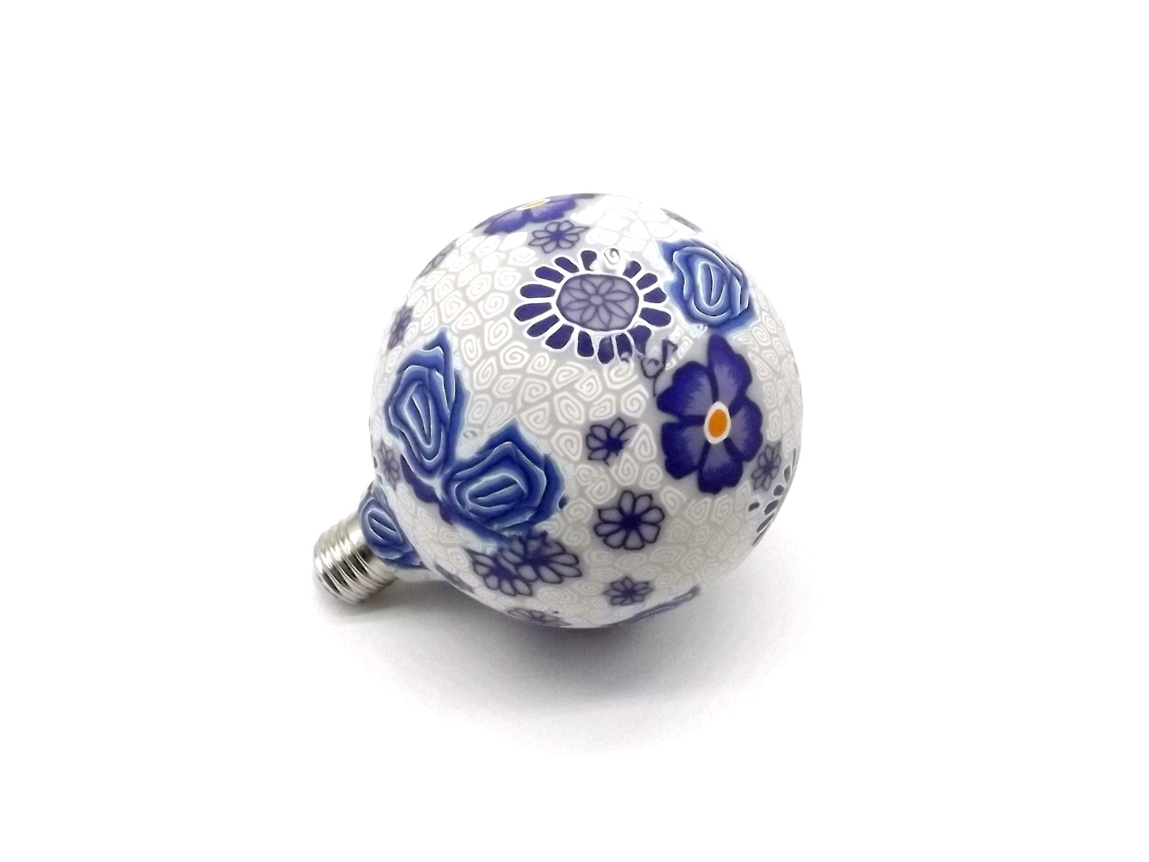 ILUMINACIÓN DE DISEÑO Design Light Bulb Silicone 4 W Blue and White