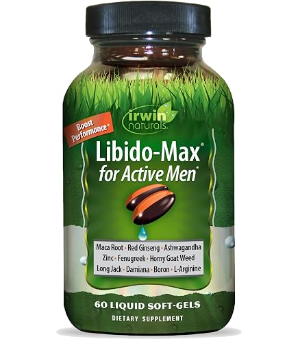 Amazon.com: Irwin Naturals L-Arginine + Horny Goat Weed 75 Sgels